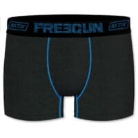 Freegun Aktiv 3D Ultimate boxer zwart/blauw 8st